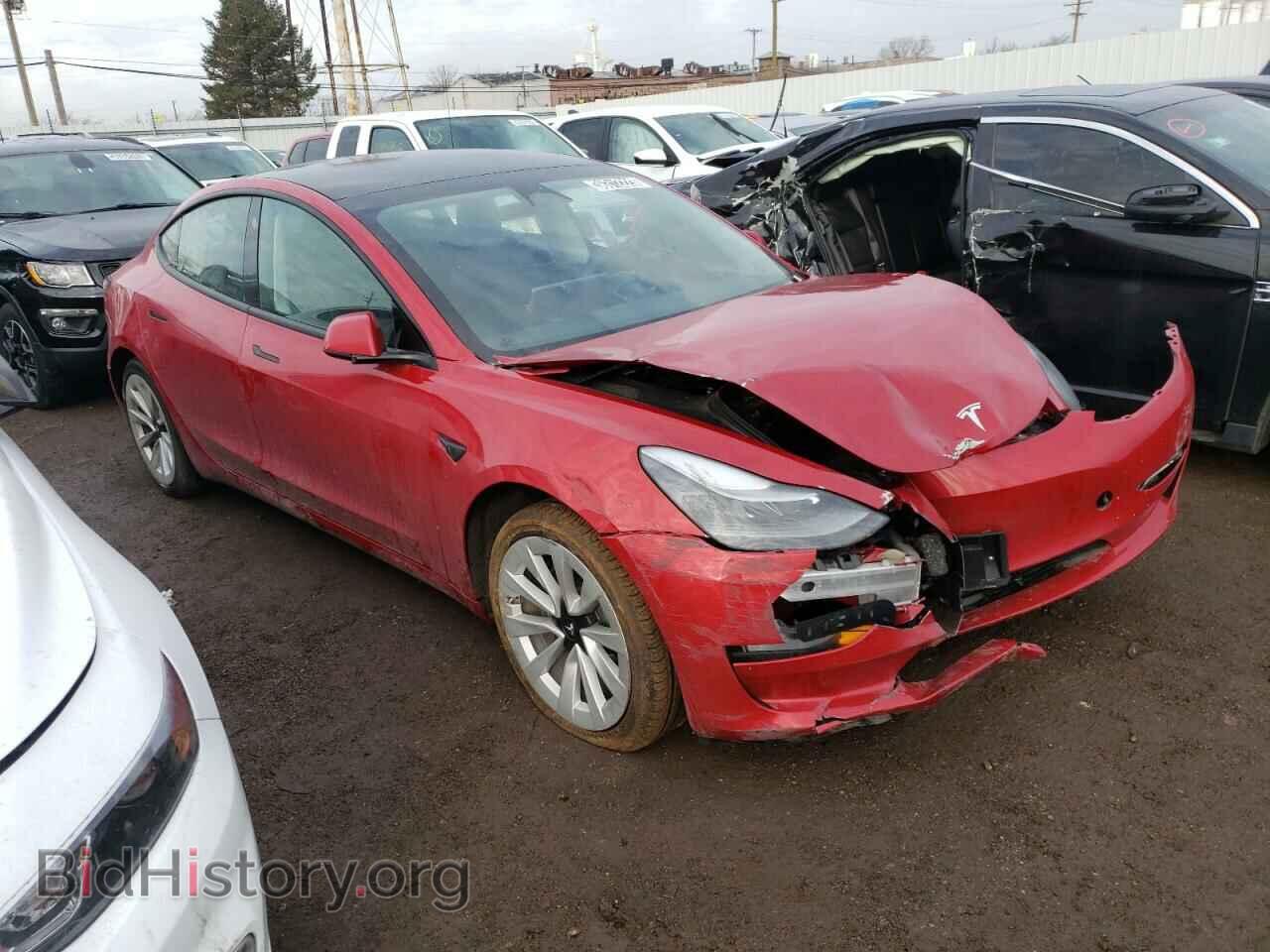 2022 TESLA MODEL 3 - VIN: 5YJ3E1EA1NF290375 - Photo 4