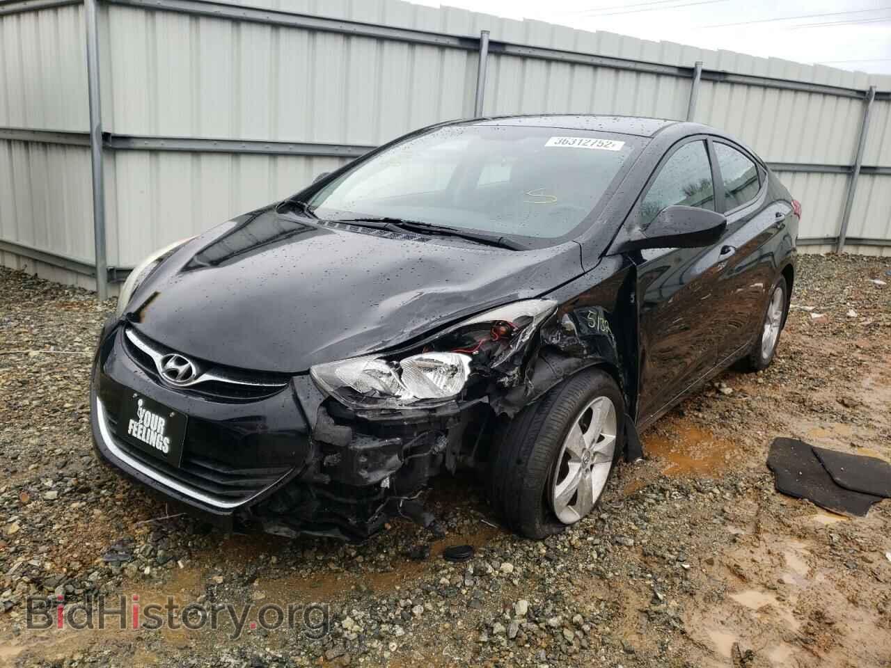 2012 HYUNDAI ELANTRA - VIN: 5NPDH4AE3CH144192 - Фото 2