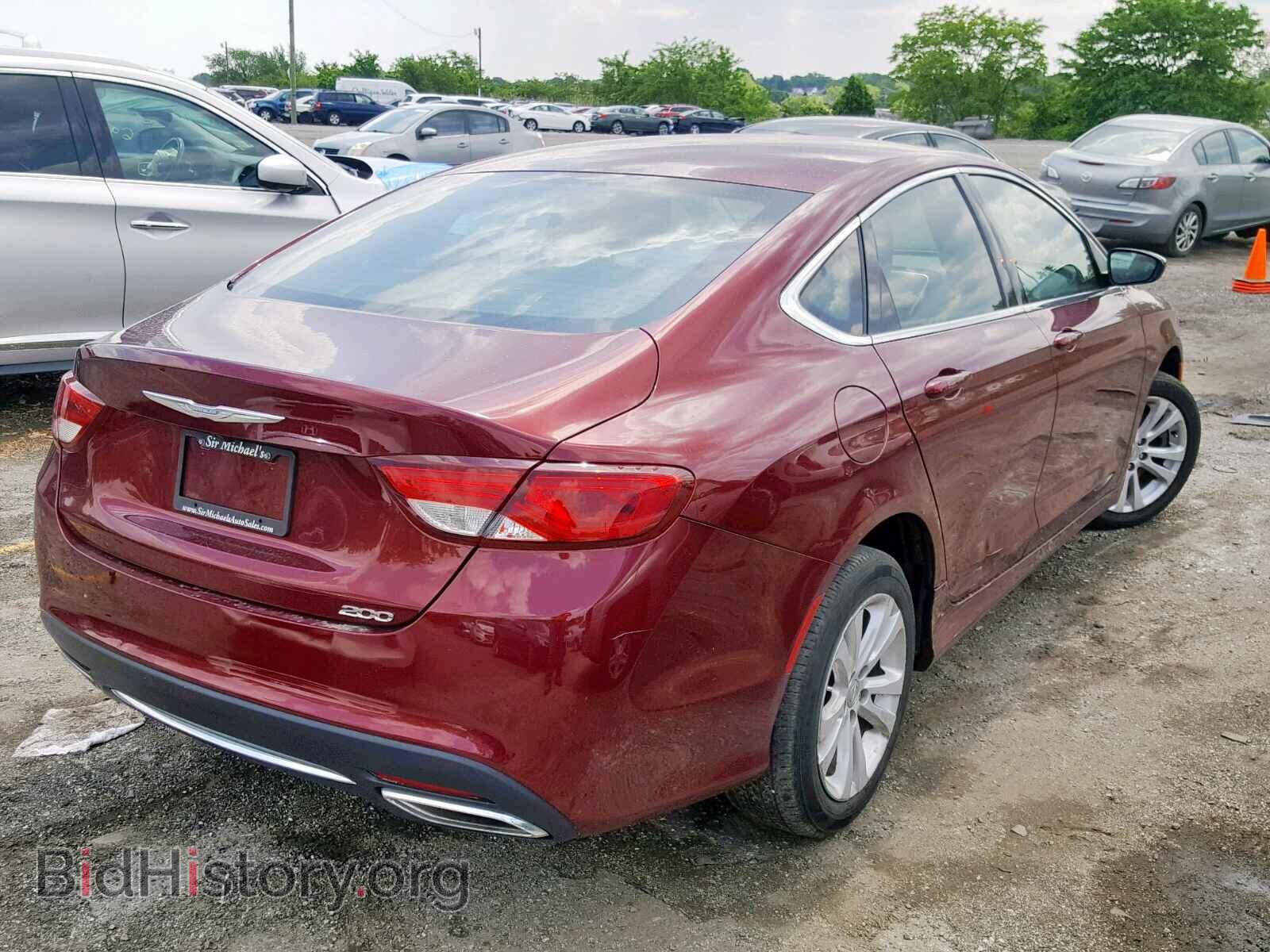 2016 CHRYSLER 200 - VIN: 1C3CCCAGXGN111173 - Photo 4