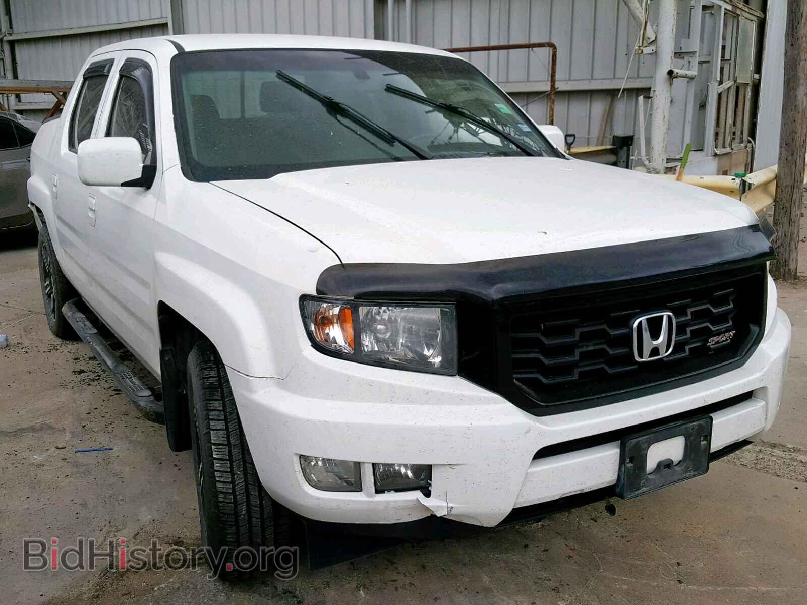 Photo 5FPYK1F72CB551003 - HONDA RIDGELINE 2012