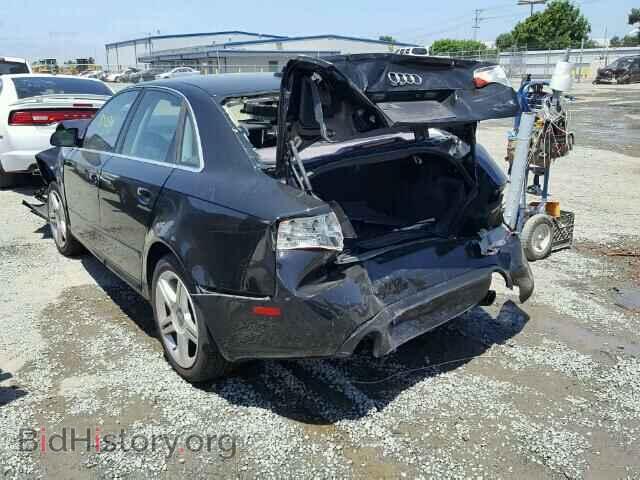 2008 AUDI A4 - VIN: WAUAF78EX8A051696 - Фото 3