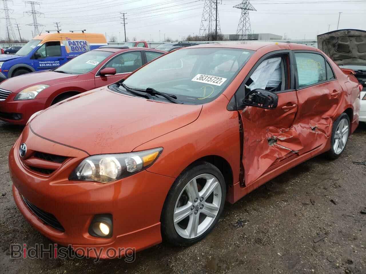 2013 TOYOTA COROLLA - VIN: 2T1BU4EE6DC078433 - Фото 2