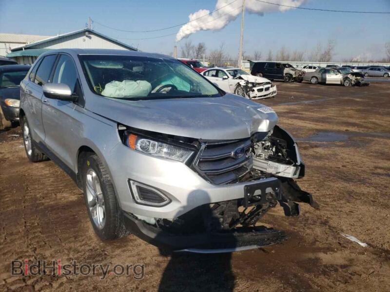 2017 Ford EDGE Edge Titan (VIN 2FMPK4K94HBB90046) — фото 1 из 10, Copart, повреждение: передняя часть