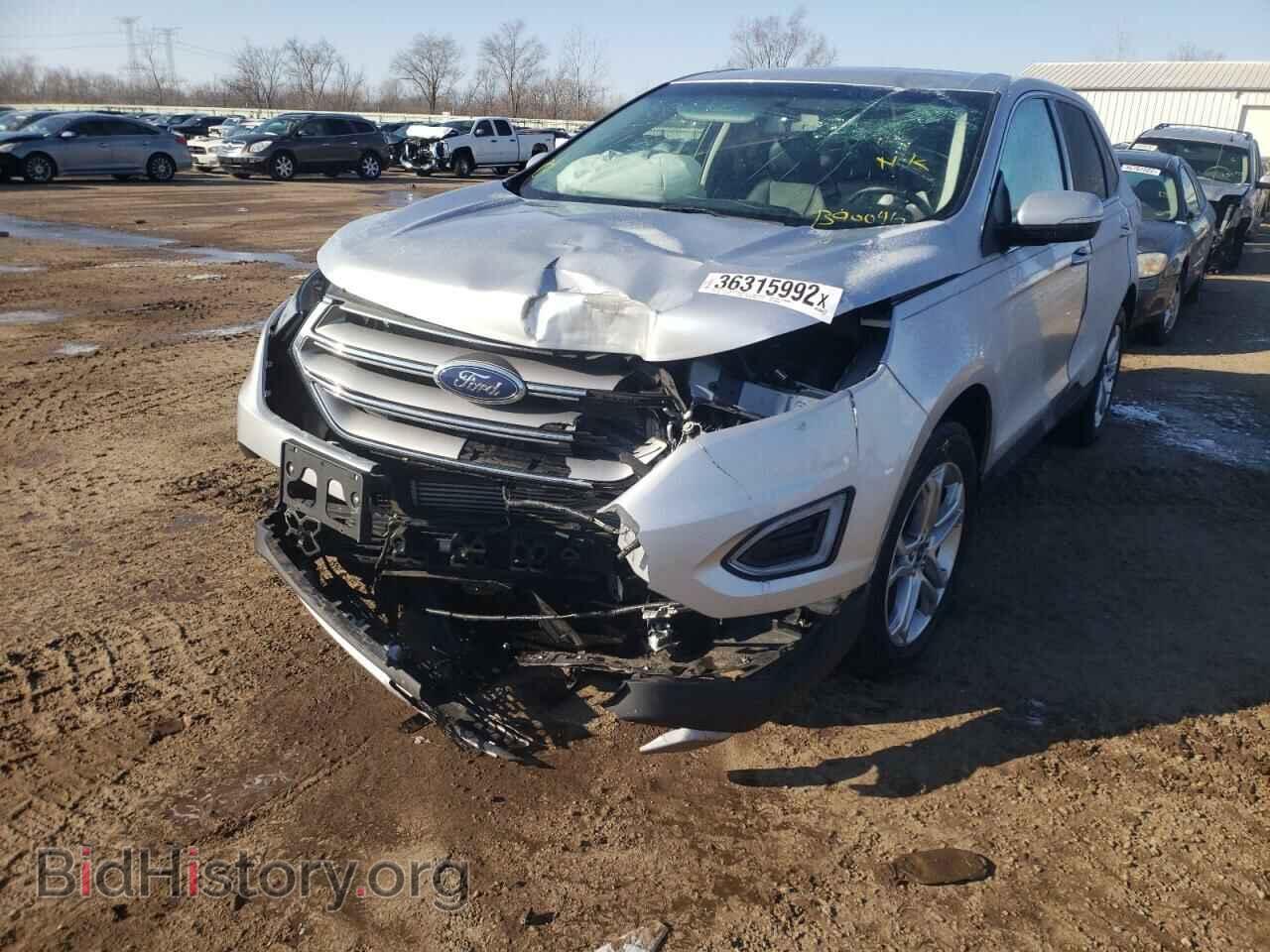 2017 FORD EDGE - VIN: 2FMPK4K94HBB90046 - Фото 2