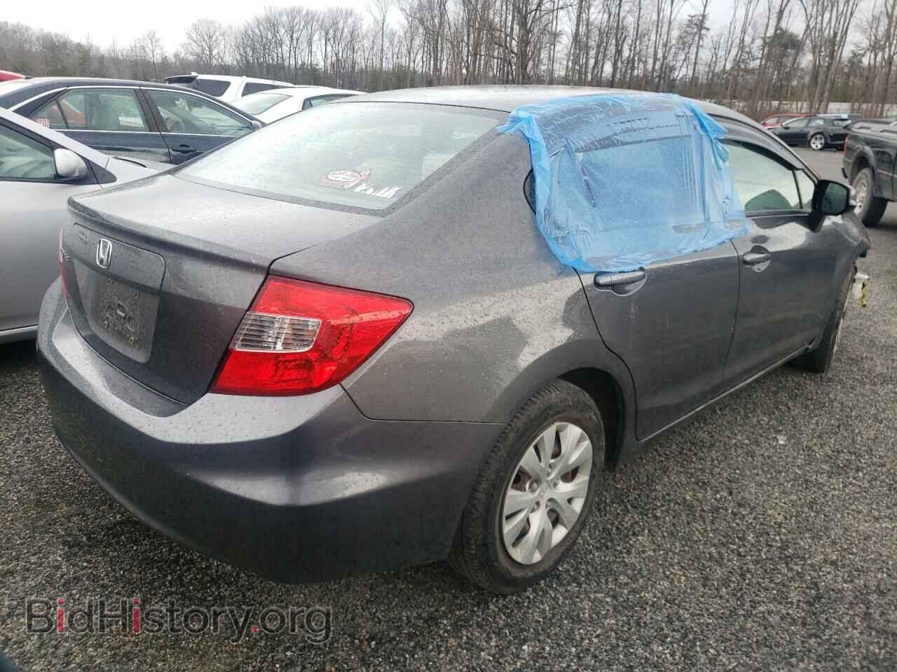 2012 HONDA CIVIC - VIN: 2HGFB2F57CH585339 - Фото 4
