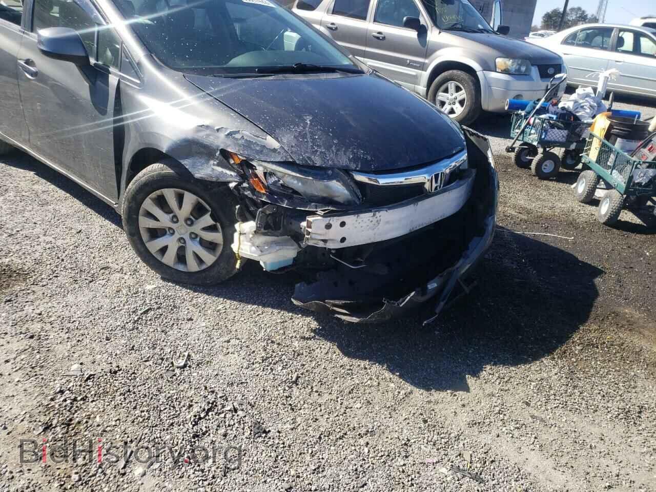 2012 HONDA CIVIC - VIN: 2HGFB2F57CH585339 - Фото 9