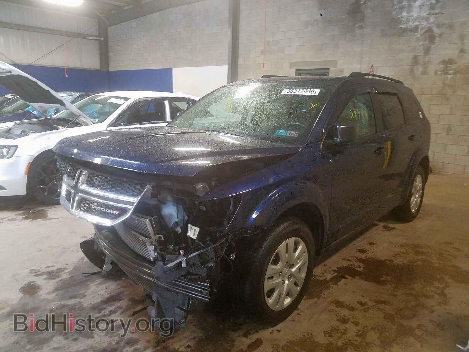 2017 DODGE JOURNEY SE - VIN: 3C4PDCAB9HT557072 - Фото 2