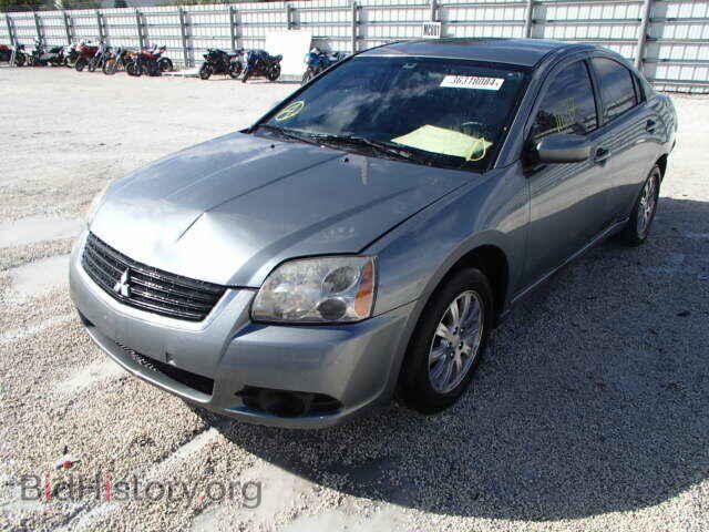 2009 MITSUBISHI GALANT - VIN: 4A3AB36F19E032092 - Фото 2