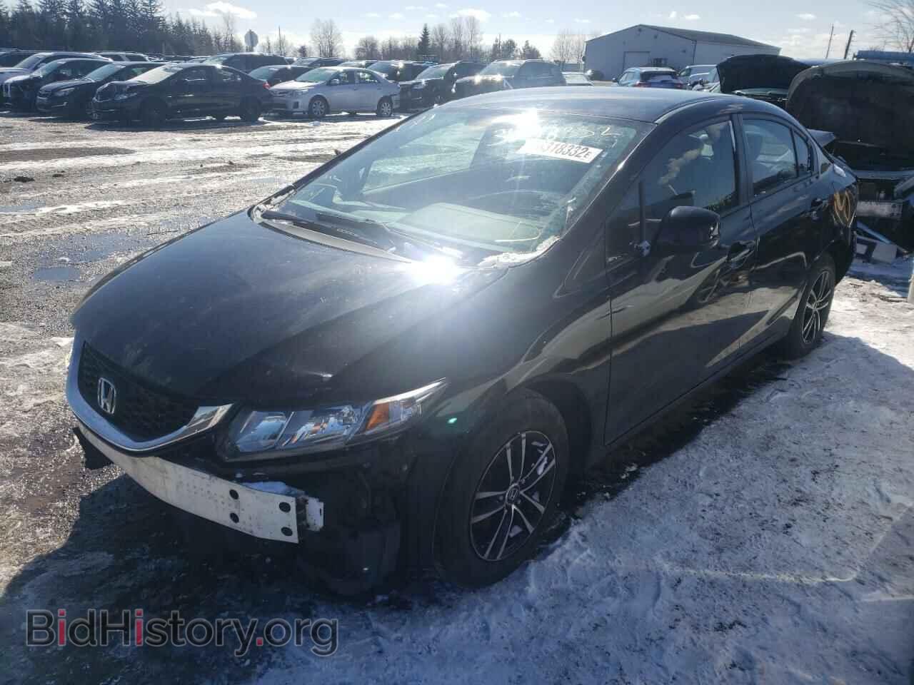 2013 HONDA CIVIC - VIN: 2HGFB2F40DH040205 - Фото 2