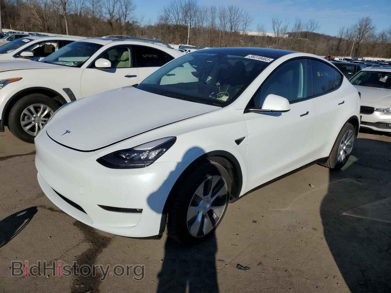 Photo 5YJYGDEEXMF146620 - TESLA MODEL Y 2021