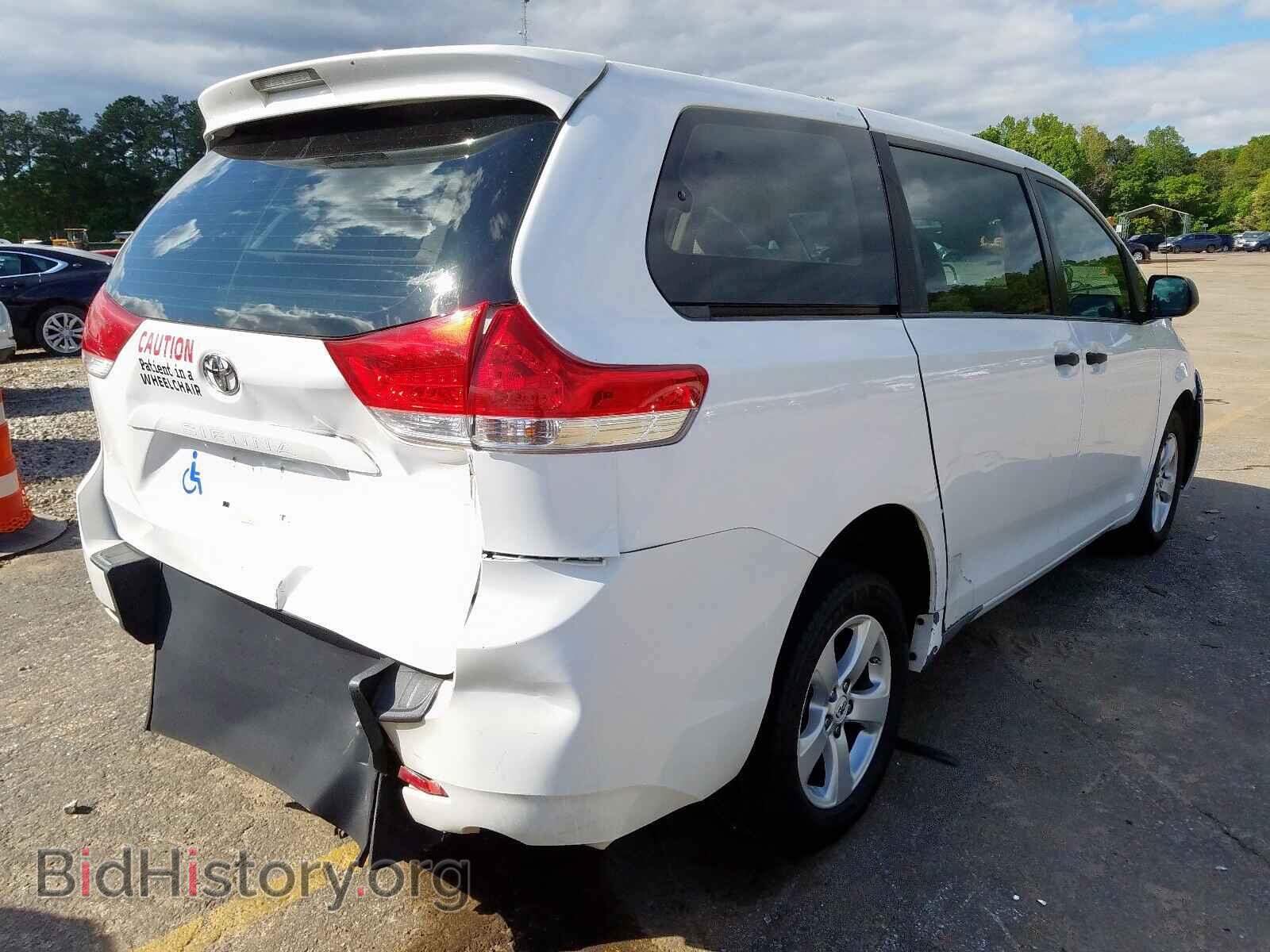 2012 TOYOTA SIENNA - VIN: 5TDKA3DC2CS014284 - Фото 4
