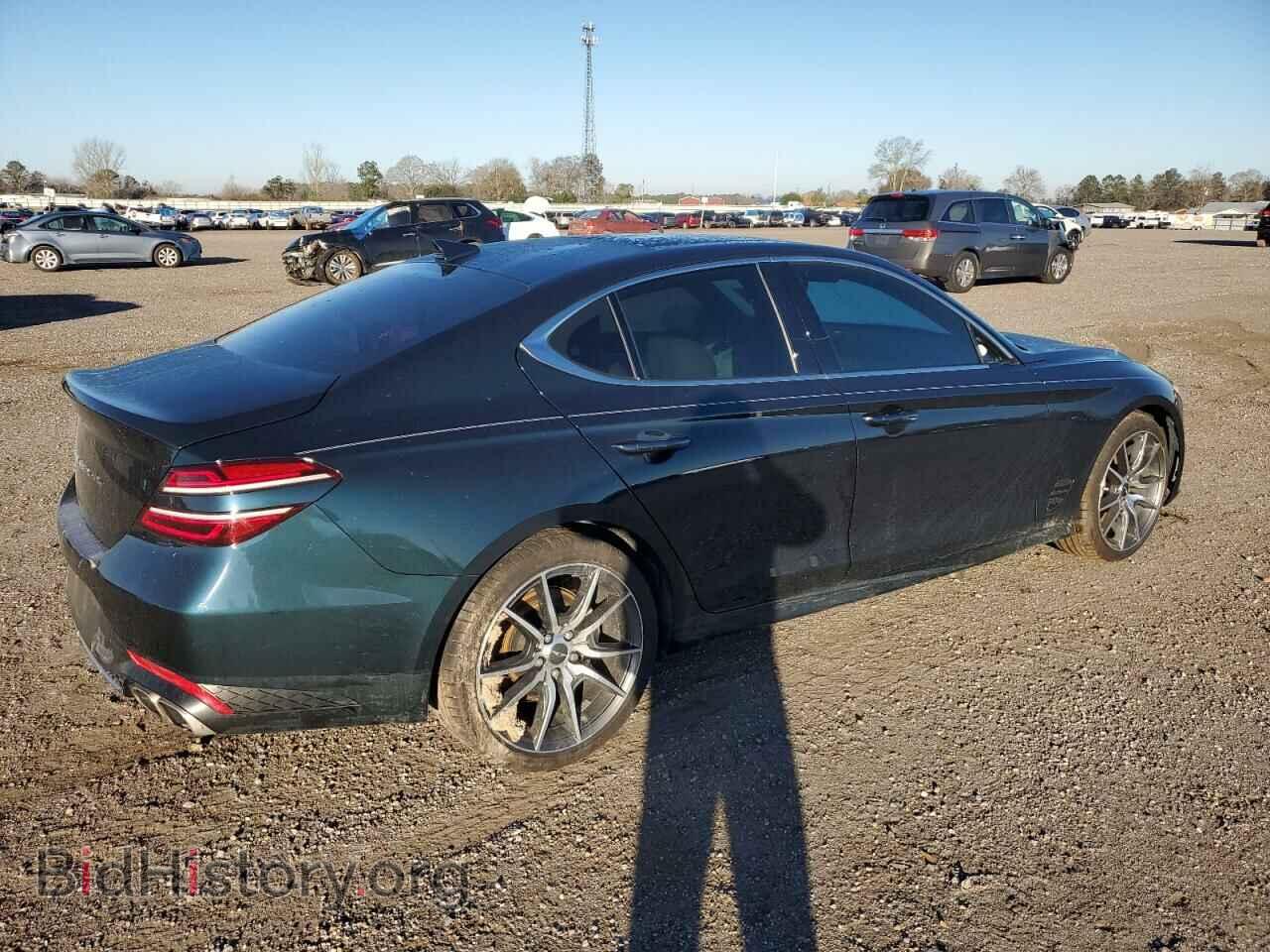 2022 GENESIS G70 BASE - VIN: KMTG34TA5NU089115 - Фото 3