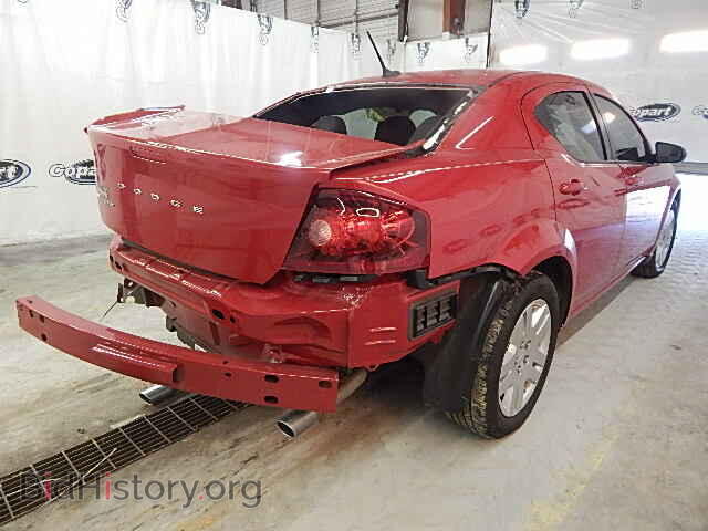 2014 DODGE AVENGER - VIN: 1C3CDZAG2EN235743 - Фото 4