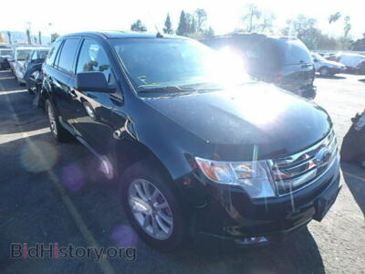 2009 Ford EDGE Edge SEL, black — VIN 2FMDK38C39BA72703, Copart