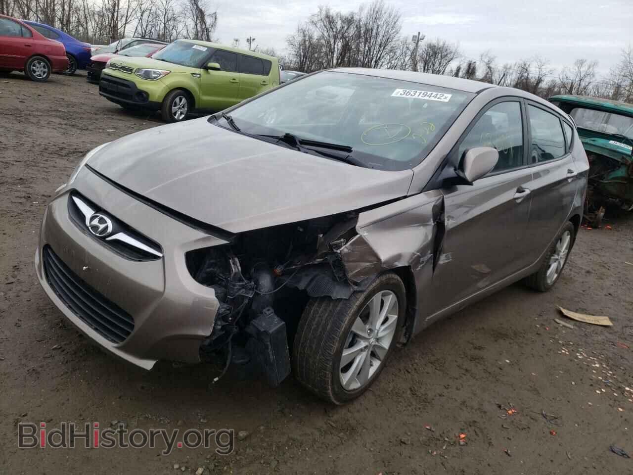 2014 HYUNDAI ACCENT - VIN: KMHCU5AE9EU189431 - Фото 2