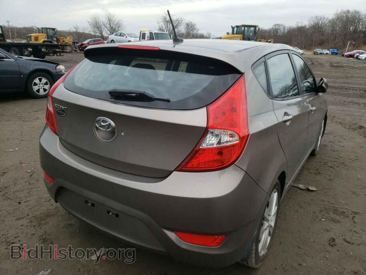 2014 HYUNDAI ACCENT - VIN: KMHCU5AE9EU189431 - Фото 4