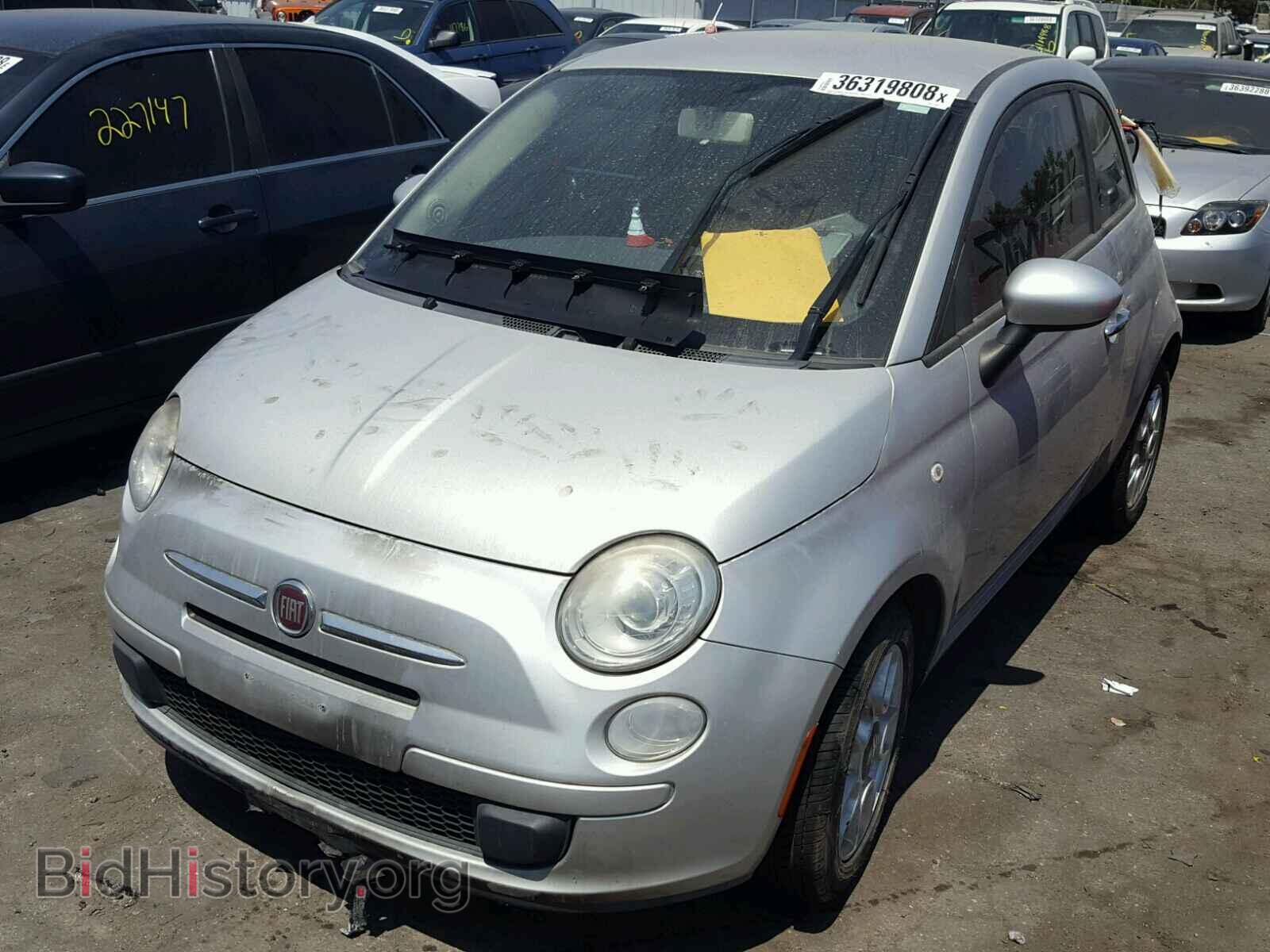 2012 FIAT 500 - VIN: 3C3CFFAR5CT124062 - Фото 2