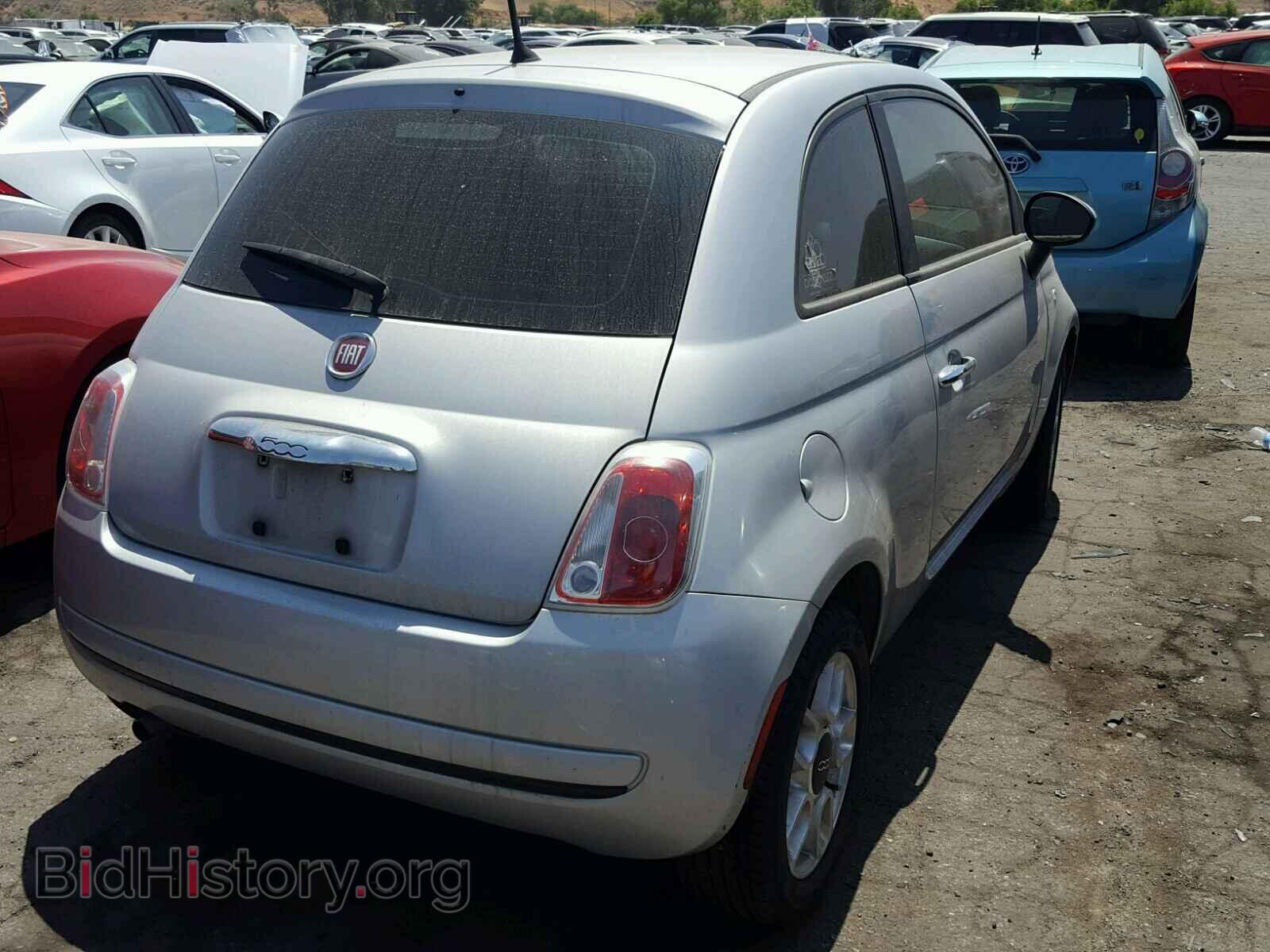 2012 FIAT 500 - VIN: 3C3CFFAR5CT124062 - Фото 4