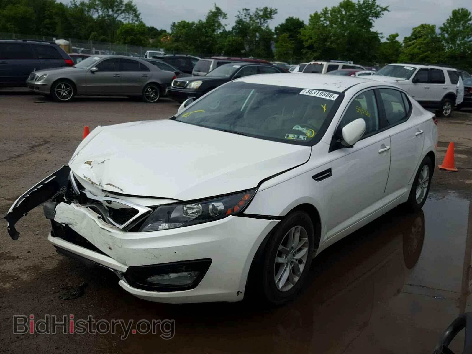 2013 KIA OPTIMA - VIN: KNAGM4A72D5376923 - Фото 2