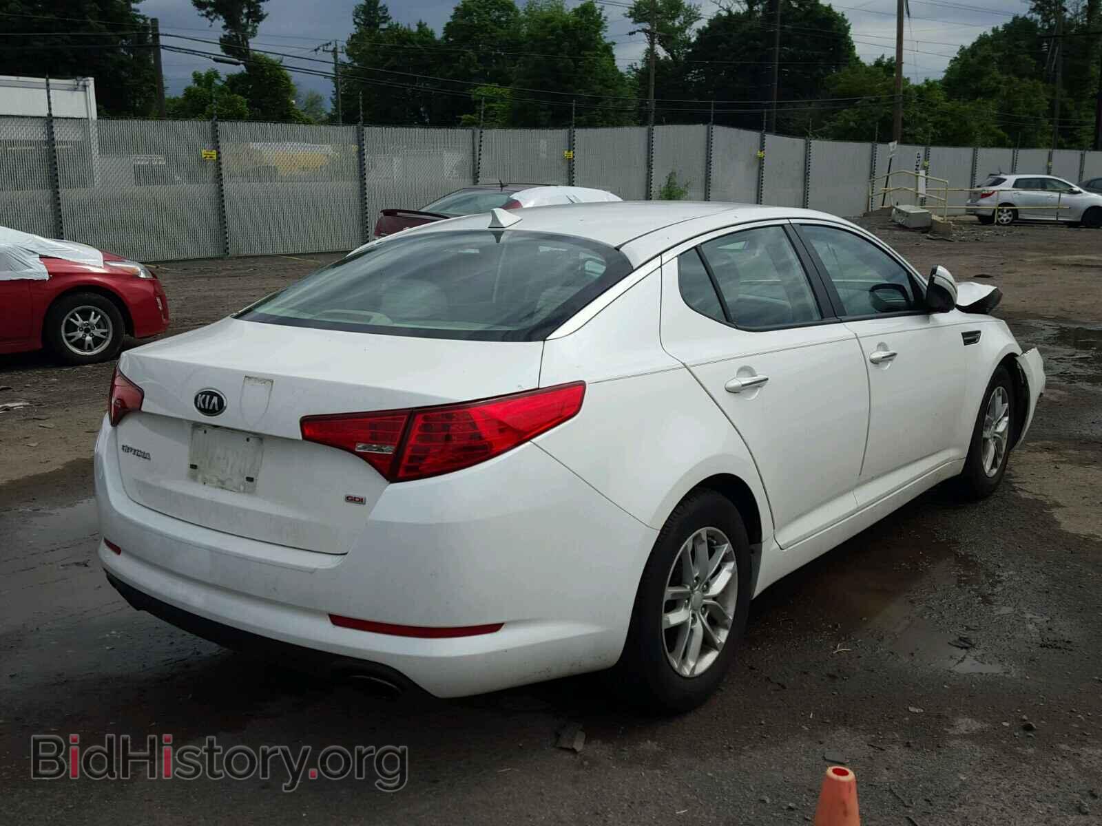 2013 KIA OPTIMA - VIN: KNAGM4A72D5376923 - Фото 4