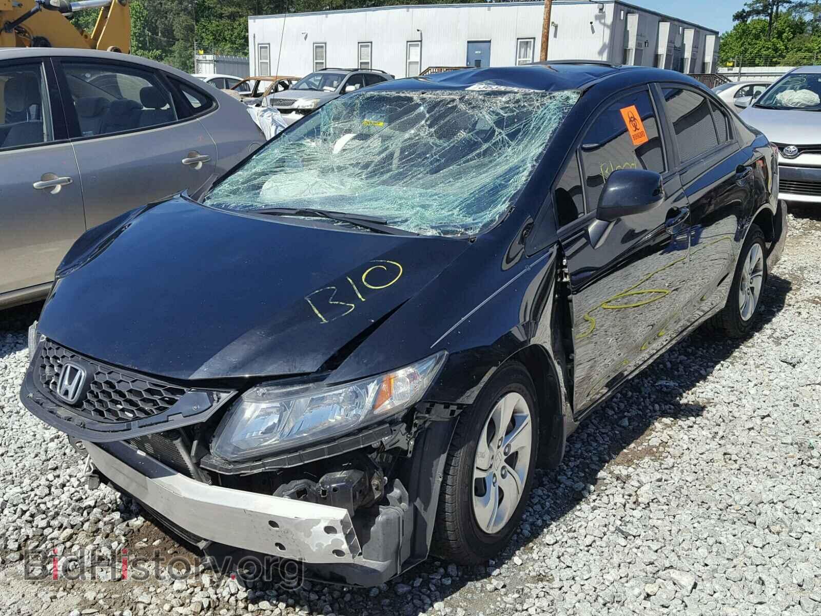 2013 HONDA CIVIC - VIN: 19XFB2F53DE059169 - Фото 2