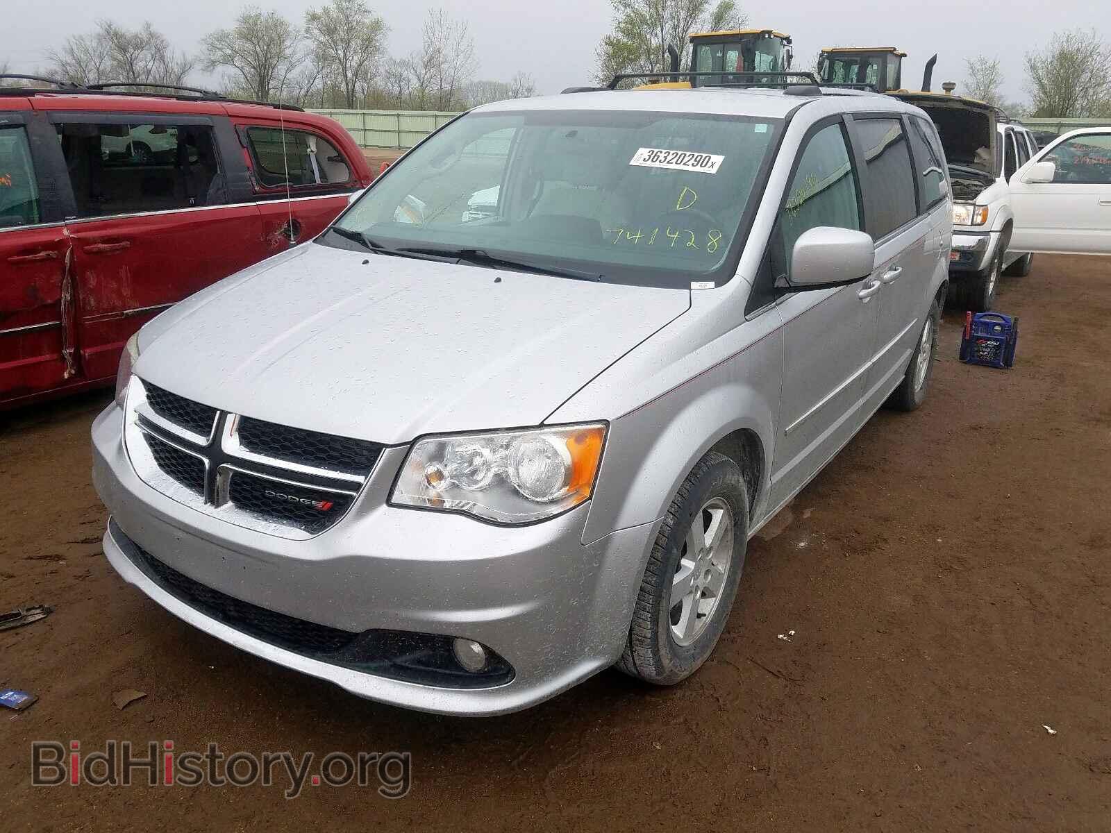 2011 DODGE CARAVAN - VIN: 2D4RN5DG3BR741428 - Фото 2