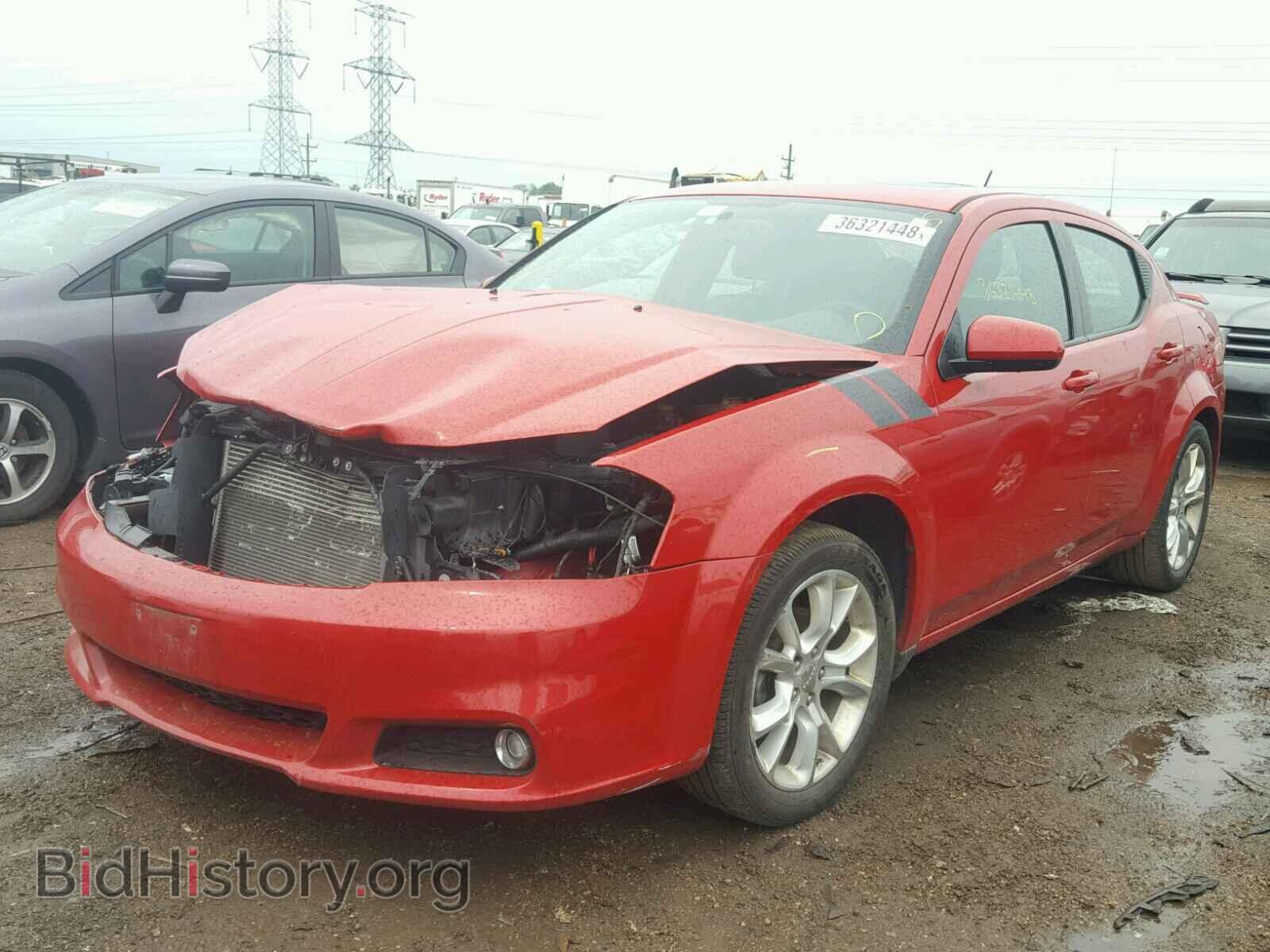 2013 DODGE AVENGER - VIN: 1C3CDZBG3DN531593 - Фото 2