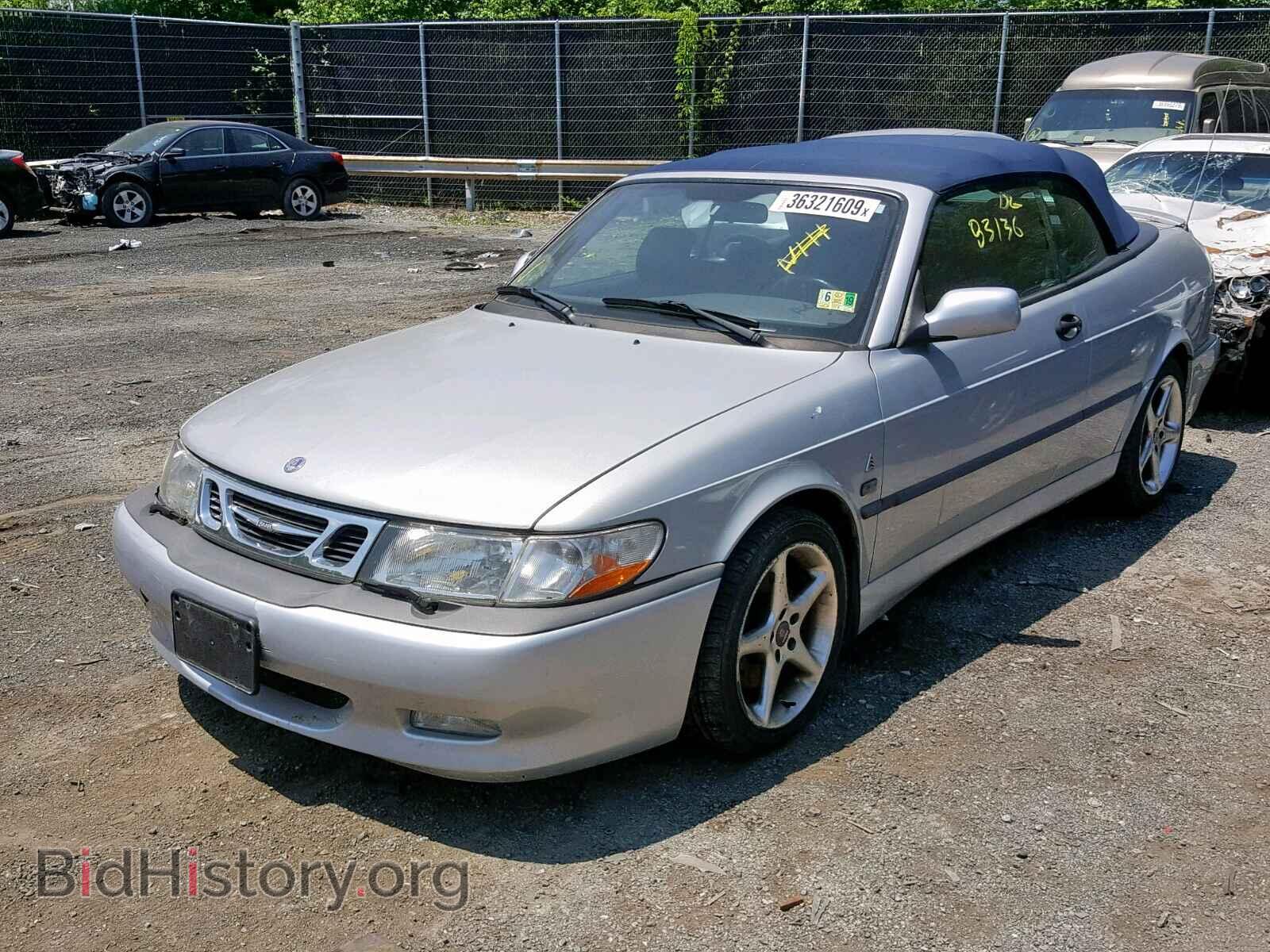 2002 SAAB 9 3 - VIN: YS3DP75G927014879 - Фото 2