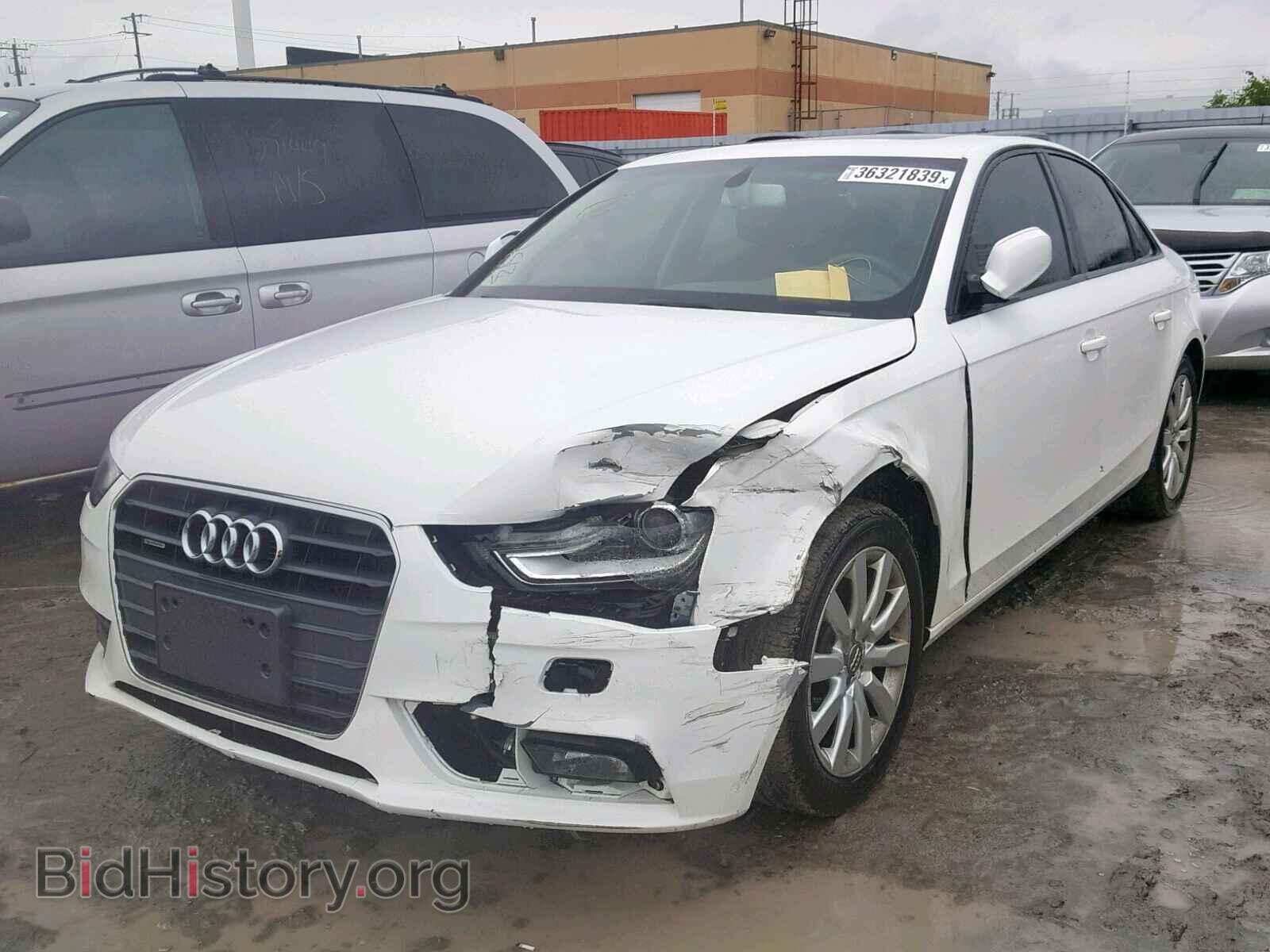 2013 AUDI A4 - VIN: WAUBFCFL1DN017177 - Photo 2