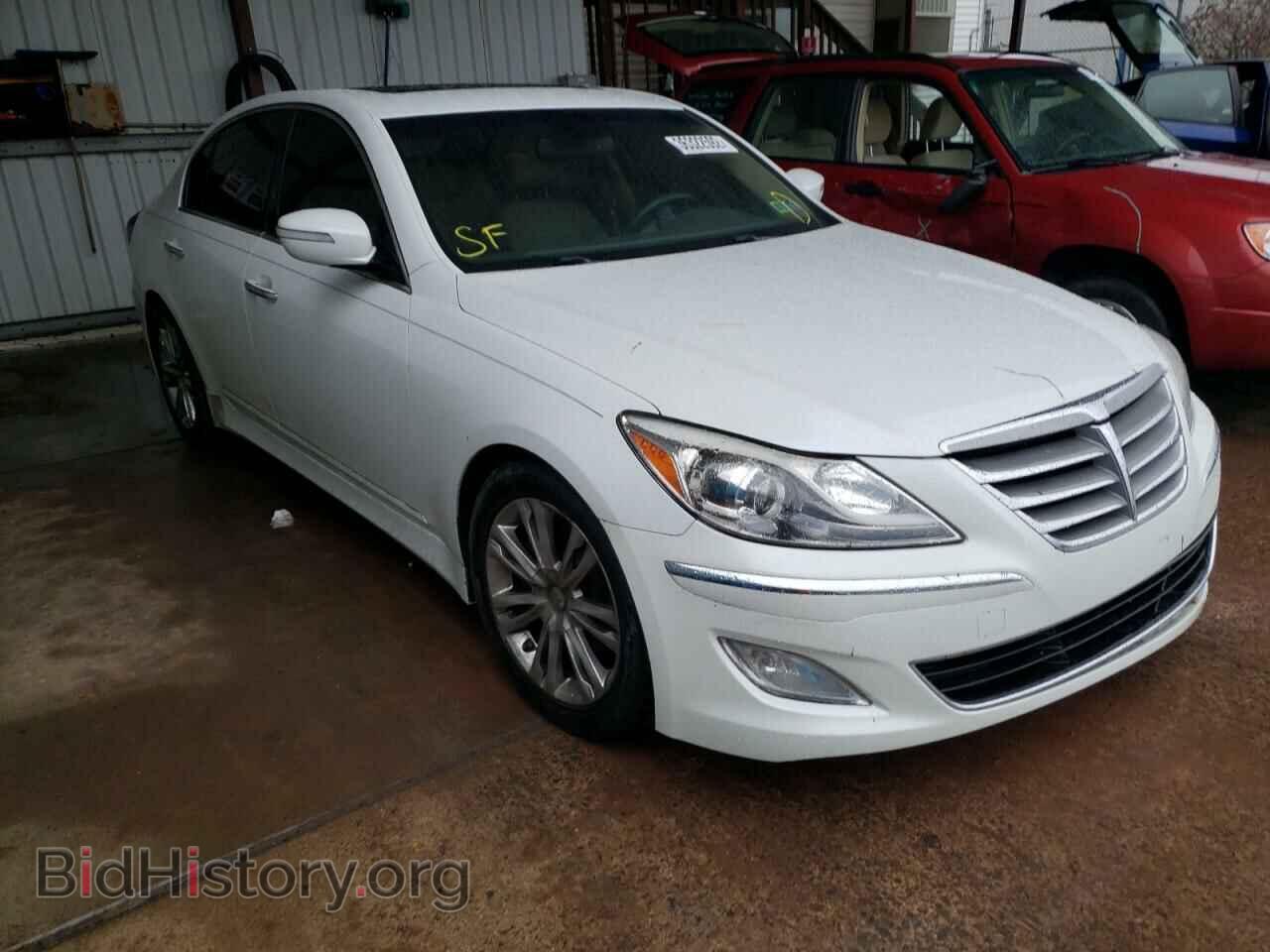 Photo KMHGC4DD4CU160126 - HYUNDAI GENESIS 2012