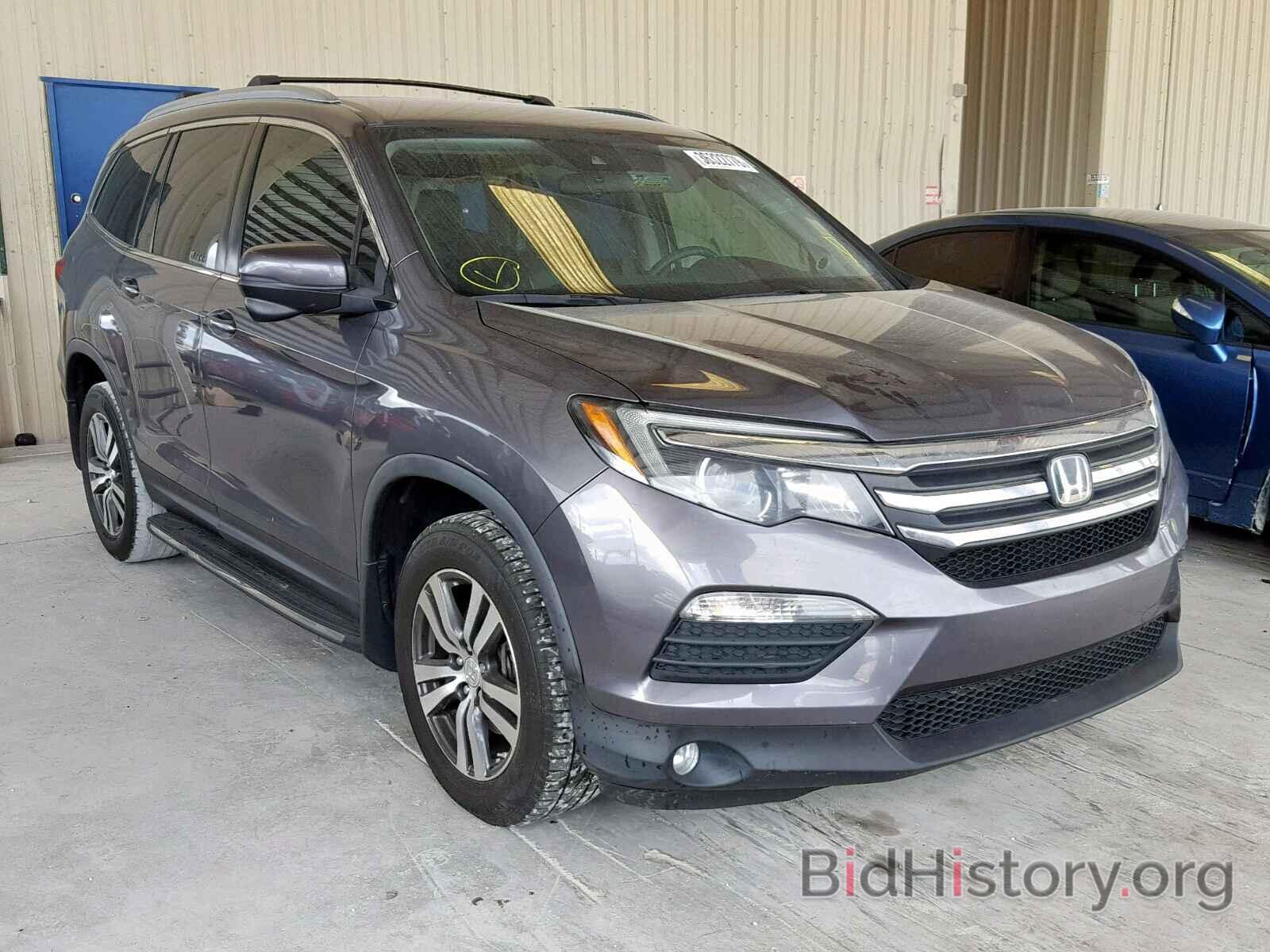 Фотография 5FNYF5H4XGB007863 - HONDA PILOT EX 2016