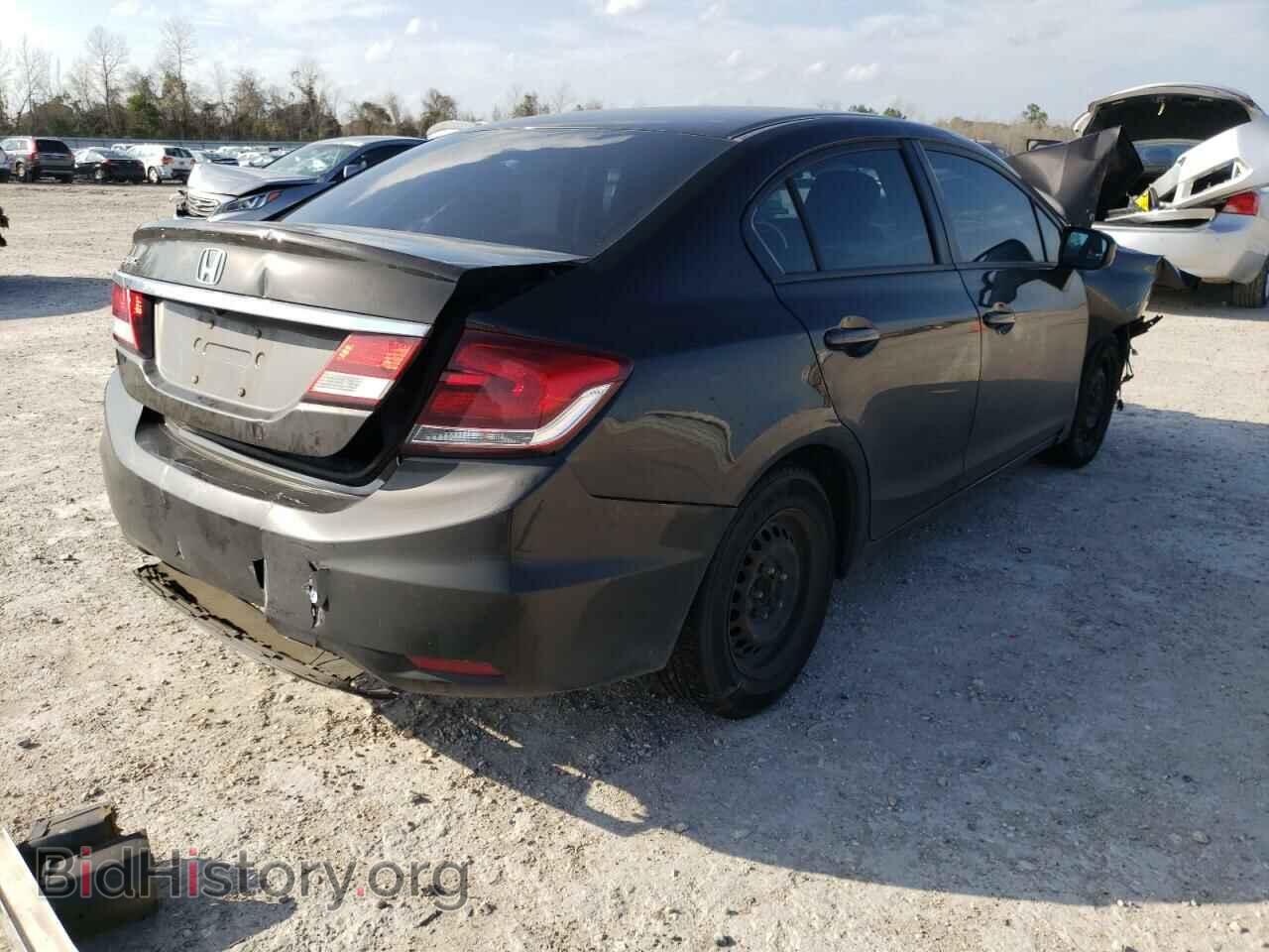 2014 HONDA CIVIC - VIN: 2HGFB2F57EH524771 - Фото 4