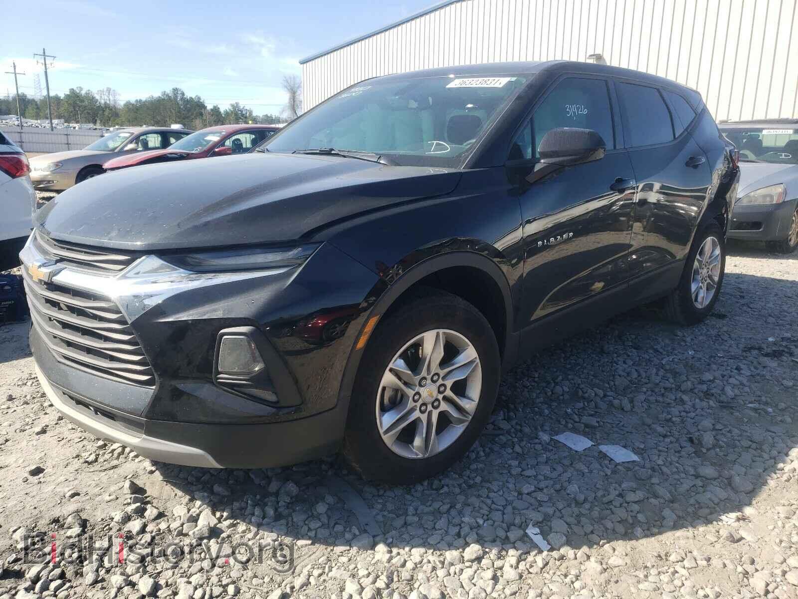 2020 CHEVROLET BLAZER - VIN: 3GNKBBRA0LS537112 - Фото 2