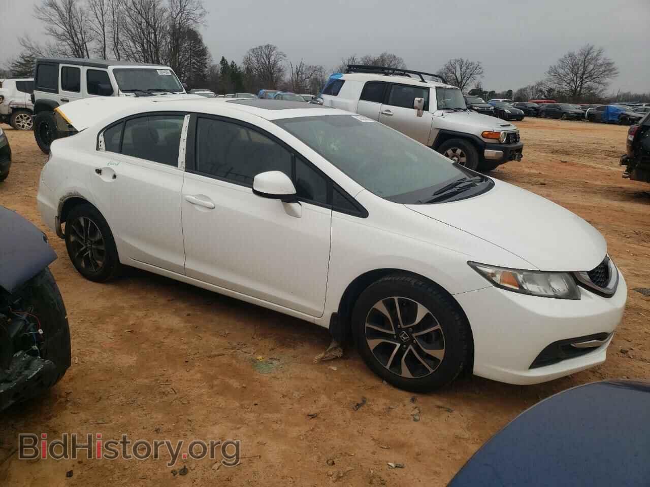 2013 HONDA CIVIC - VIN: 2HGFB2F83DH505272 - Фото 4