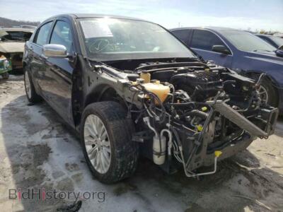 2013 Chrysler 200 200 Limite, черный — VIN 1C3CCBCG8DN727568, Copart
