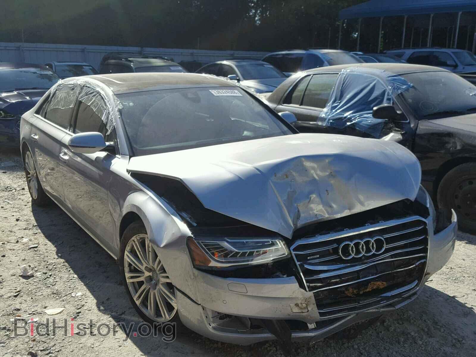 Photo WAU3MAFD5FN009738 - AUDI A8 2015