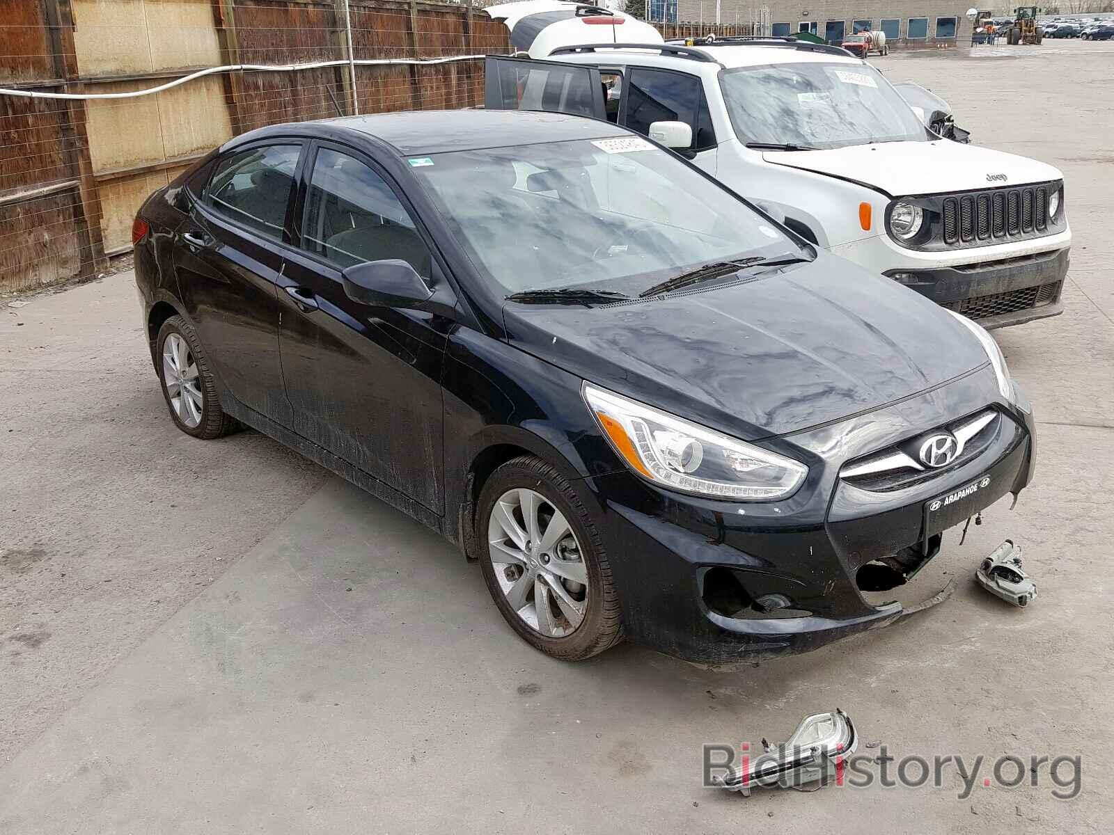 Photo KMHCU4AE9EU768302 - HYUNDAI ACCENT 2014