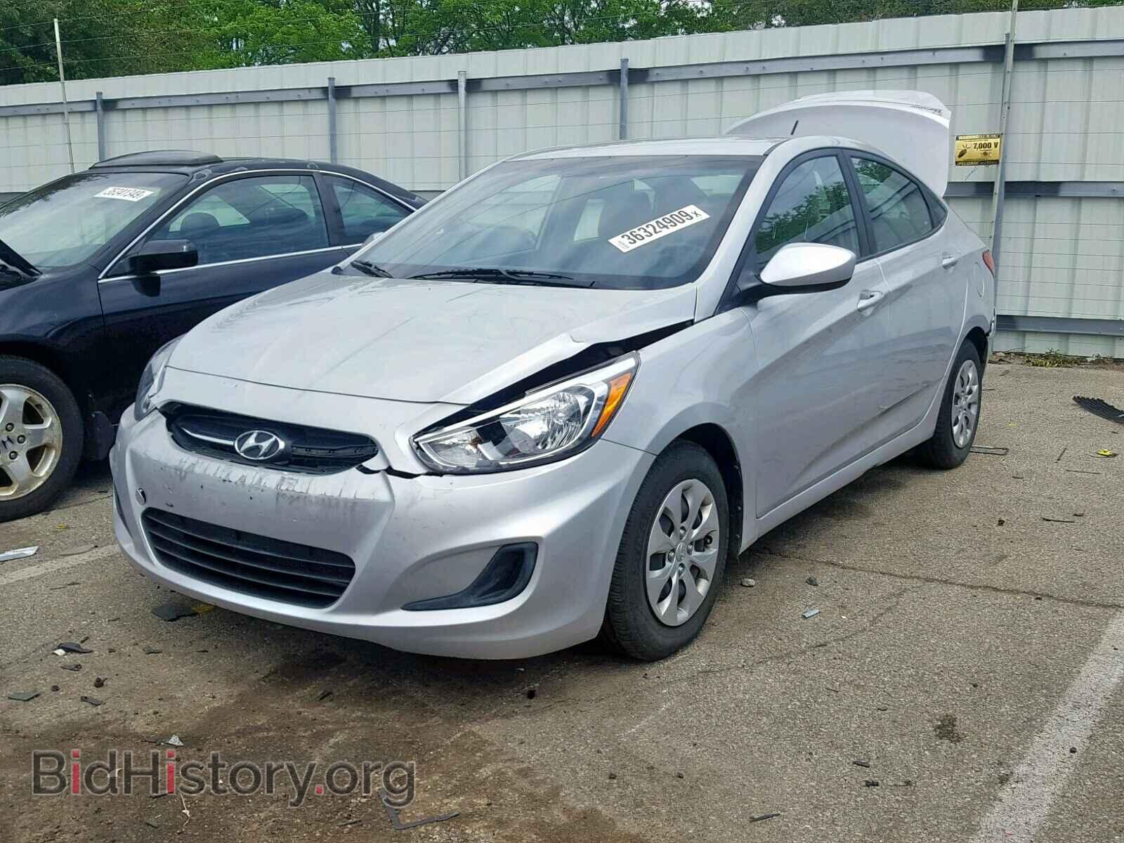 2016 HYUNDAI ACCENT - VIN: KMHCT4AE2GU114599 - Фото 2