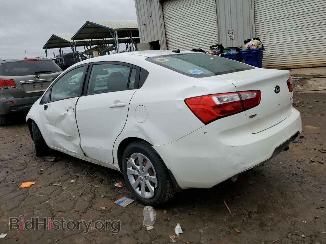 2013 KIA RIO - VIN: KNADN4A3XD6236545 - Фото 2
