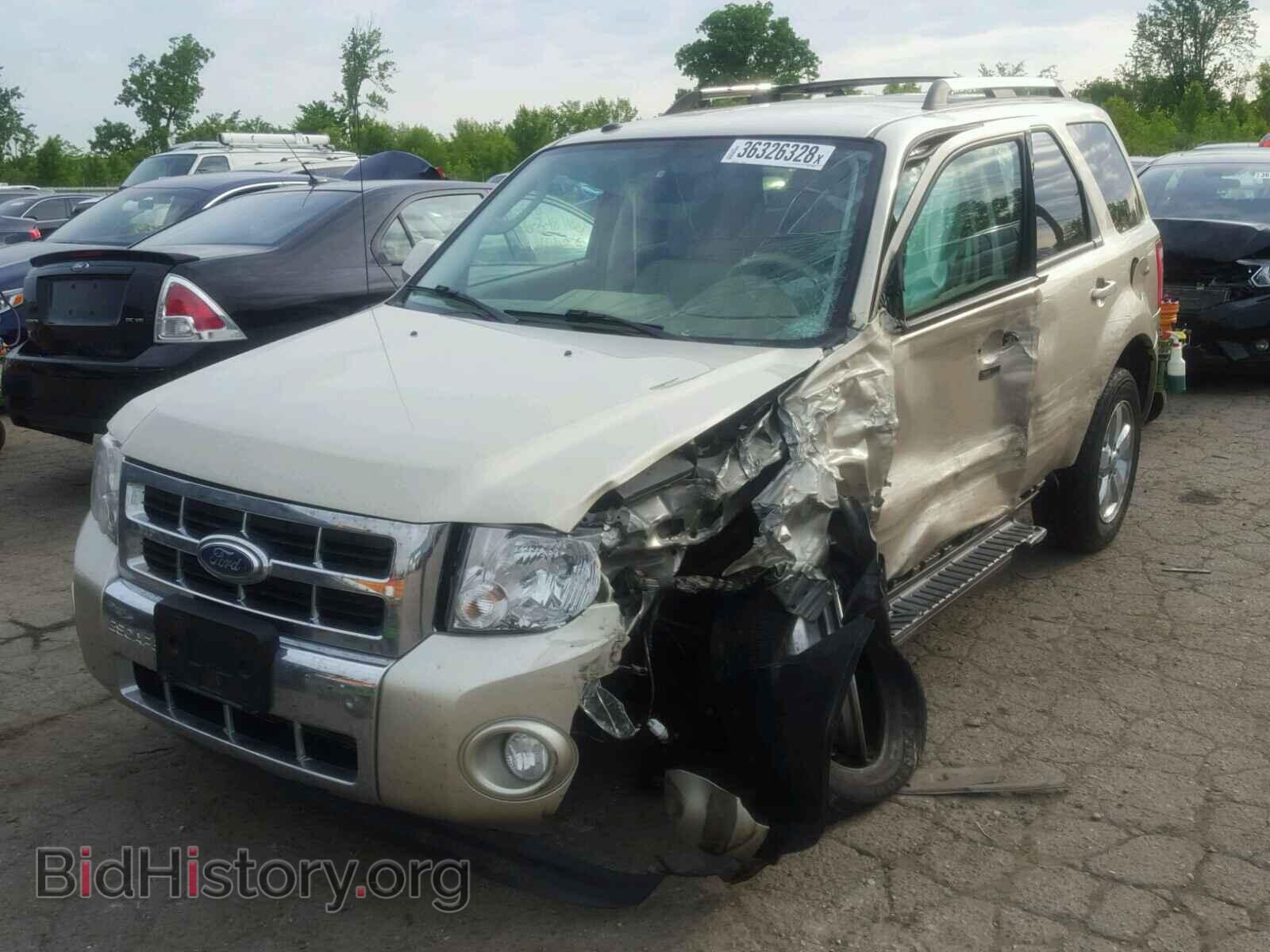 2011 FORD ESCAPE - VIN: 1FMCU9EG4BKB59053 - Фото 2