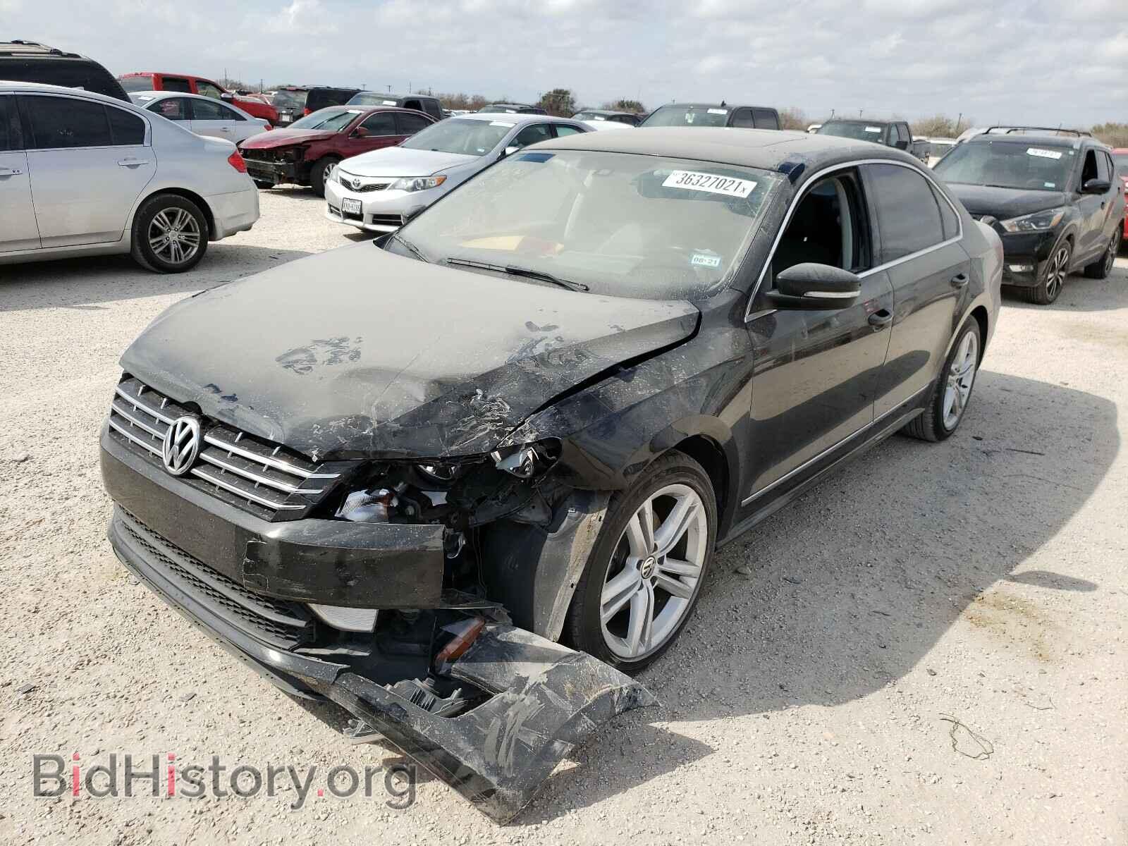 2014 VOLKSWAGEN PASSAT - VIN: 1VWCN7A31EC058749 - Фото 2