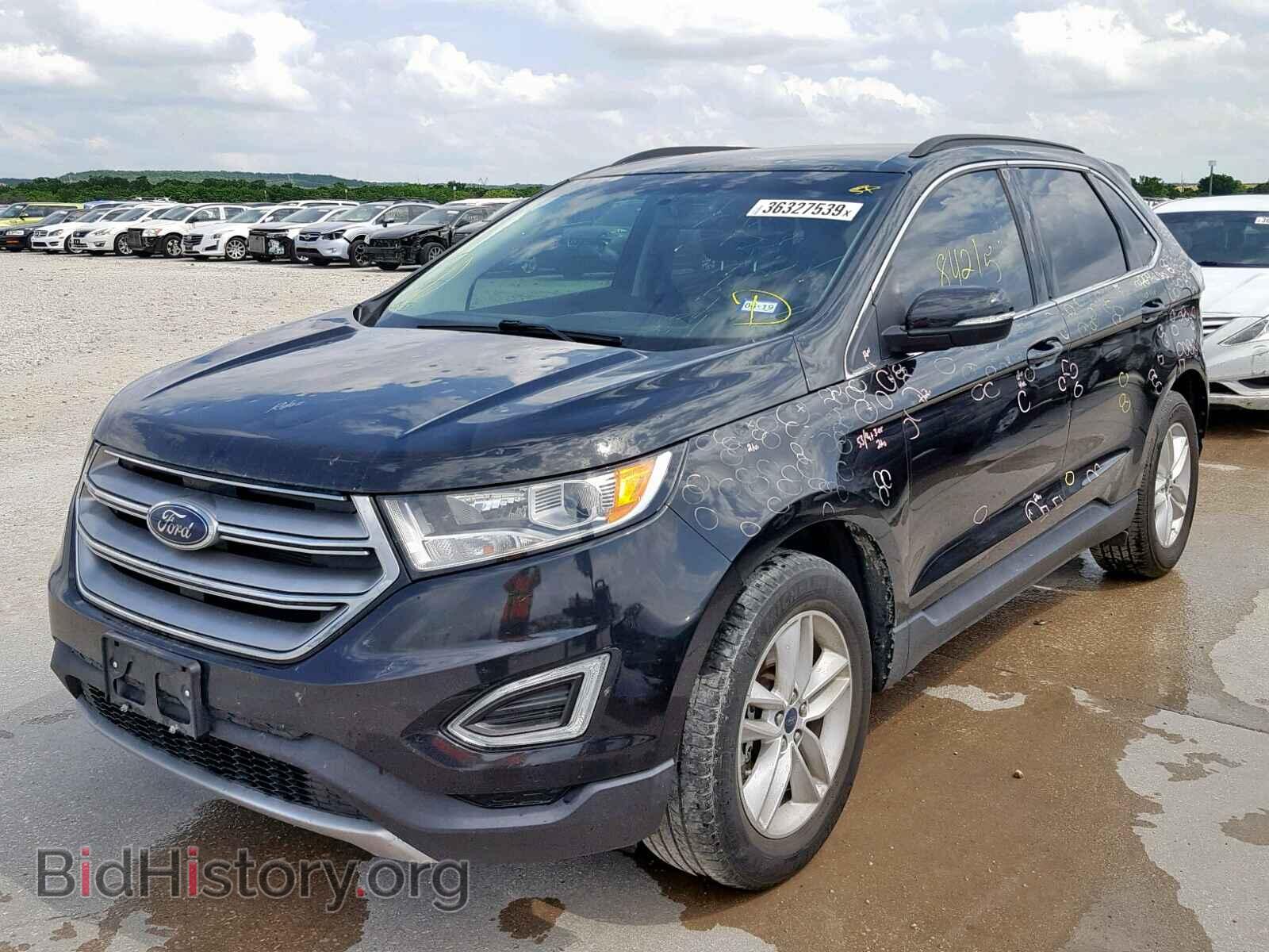 2015 FORD EDGE SEL - VIN: 2FMTK4J87FBB23395 - Photo 2