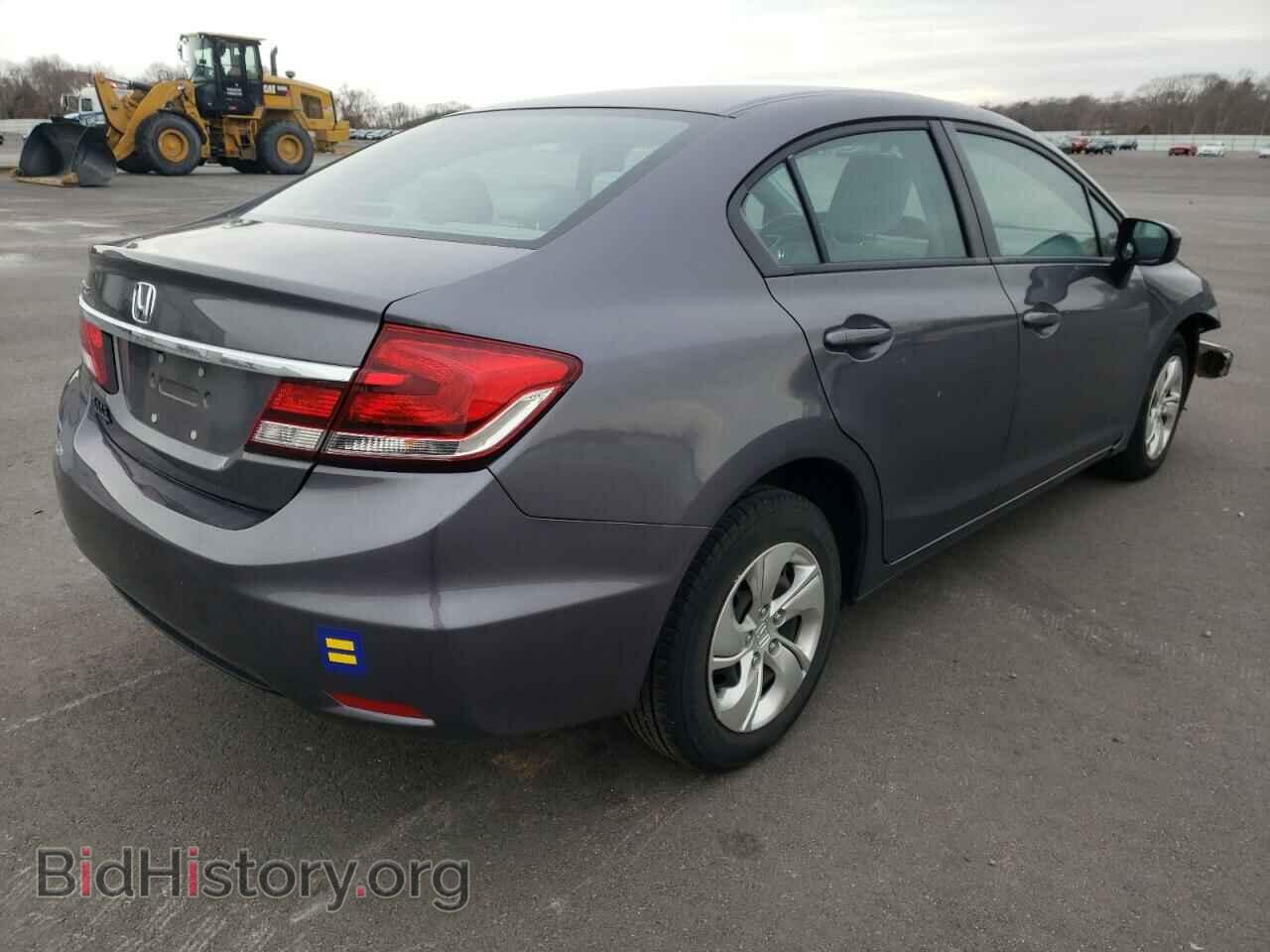 2014 HONDA CIVIC - VIN: 2HGFB2F55EH548986 - Фото 4