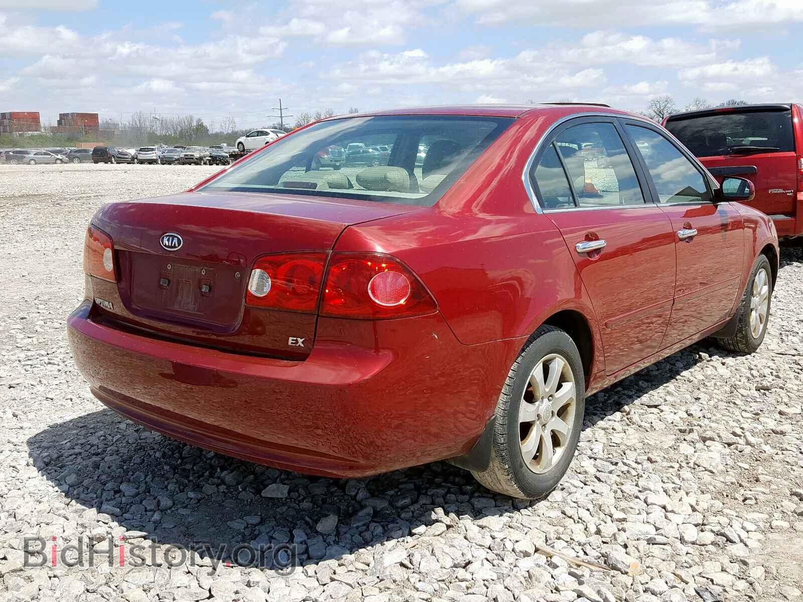 2006 KIA OPTIMA - VIN: KNAGE123065050161 - Фото 4