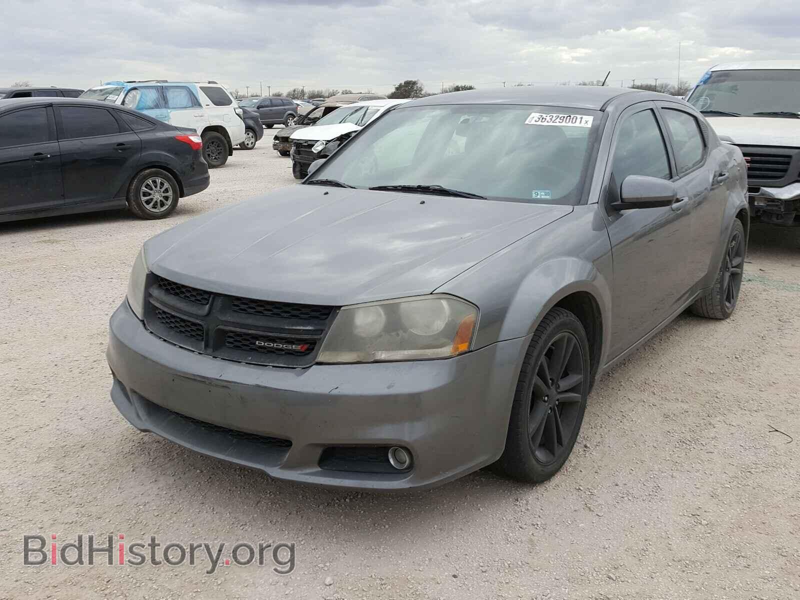 2013 DODGE AVENGER - VIN: 1C3CDZCB5DN541688 - Фото 2
