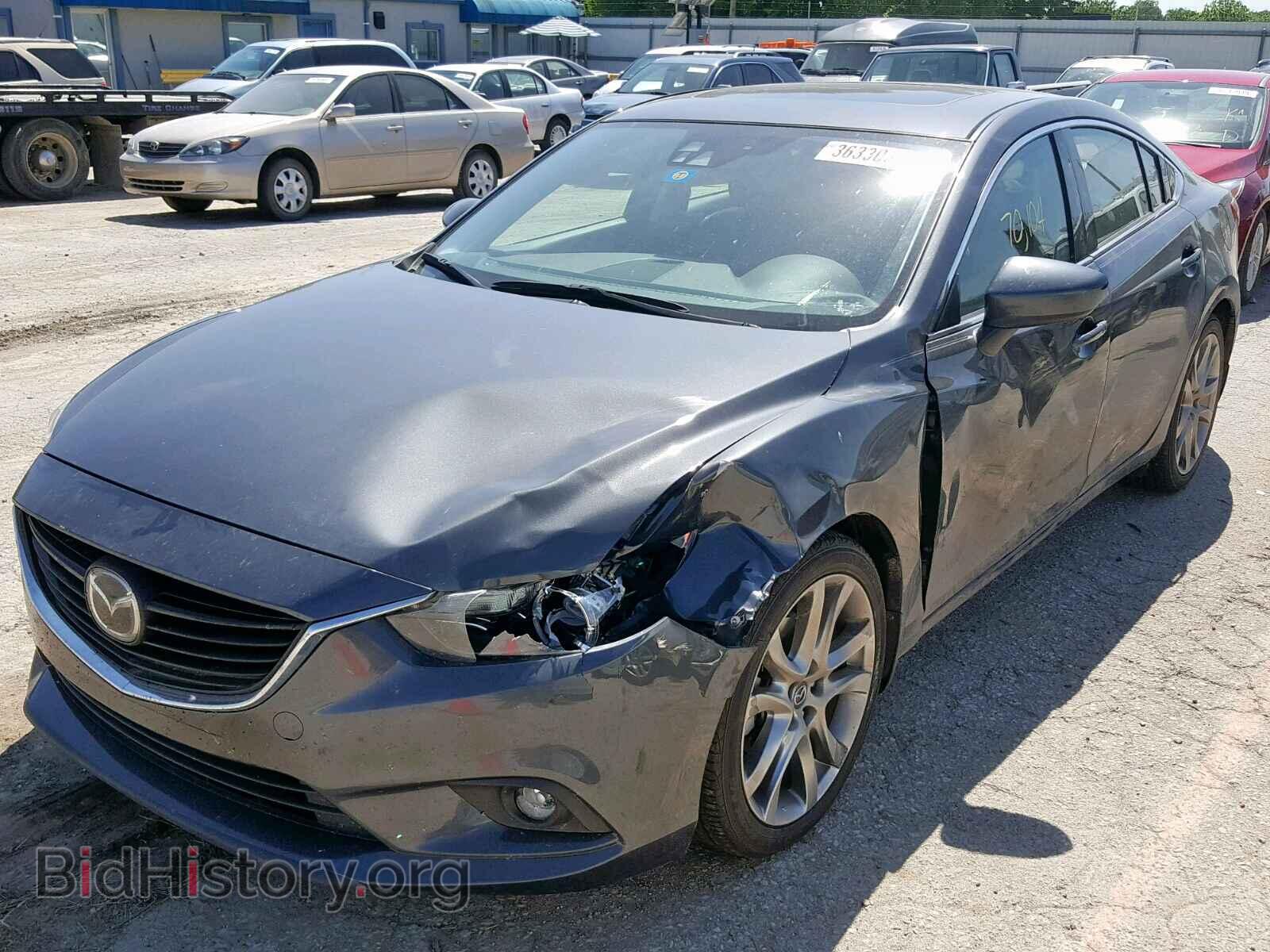 2015 MAZDA 6 - VIN: JM1GJ1W55F1224940 - Фото 2