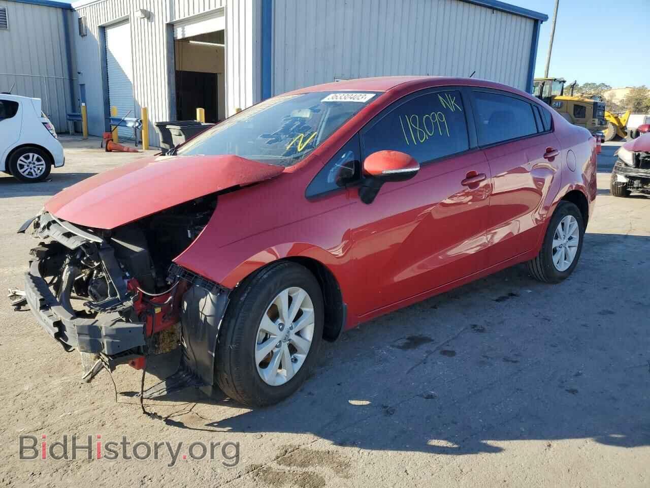Фотография KNADN4A35D6160538 - KIA RIO 2013