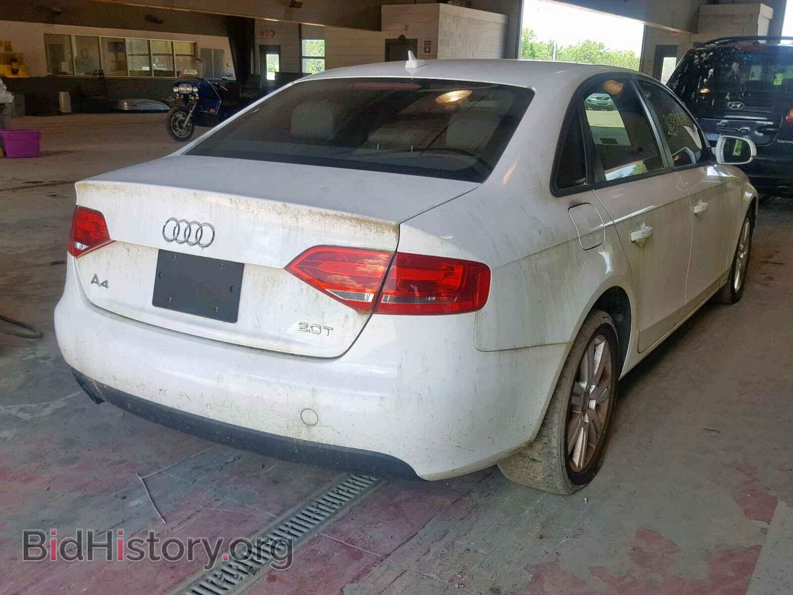 2011 AUDI A4 - VIN: WAUAFAFL2BN033644 - Фото 4