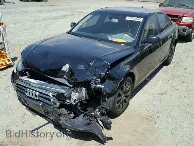2013 AUDI A4 - VIN: WAUAFAFL9DA198424 - Фото 2
