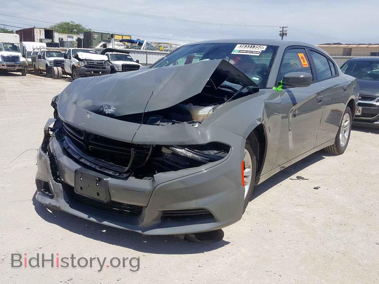2019 DODGE CHARGER - VIN: 2C3CDXBGXKH724575 - Фото 2